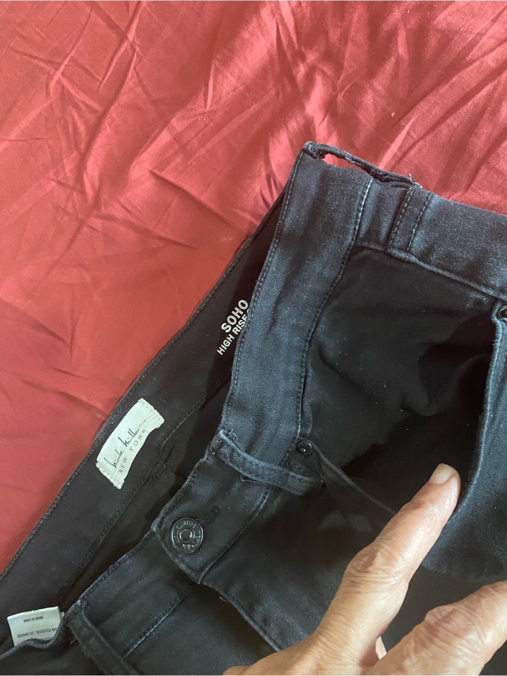 Nicole Miller Black Skinny Jeans - Classic Slim Fit - Picture 2 of 14
